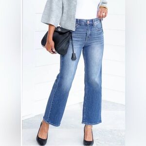 NWT Current / Elliott The Lou High Rise Cropped Flare Jeans Mina Womens 26